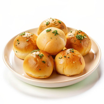 Булочка с чесноком 5 штук.