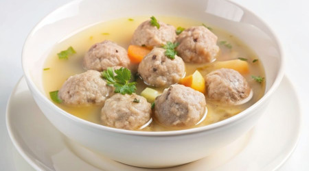 Суп с фрикадельками