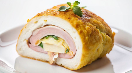 ‪Отбивная Кардон блю