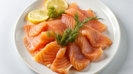 Нарезка из форели