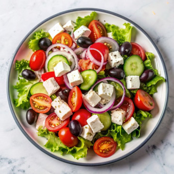 Салат Греческий с сыром фета