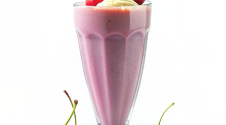 Молочный коктейль (вишня) 300 мл.